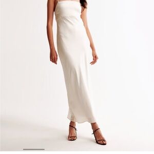 Abercrombie White Julia Slip Dress